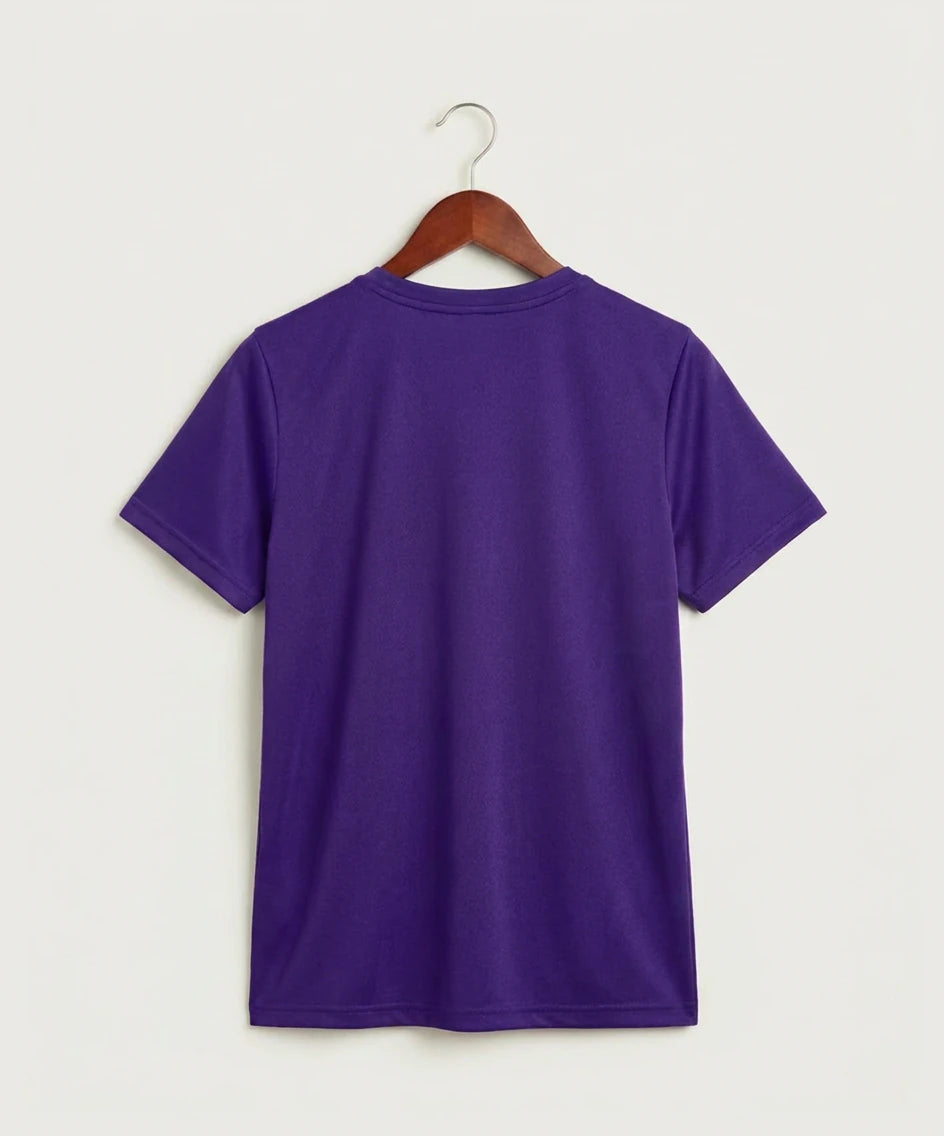 Granada-Huntley-East Chain/Truman Football (Boys) - Court Purple Nike Youth Swoosh Sleeve rLegend Tee NKDX8787 (back)