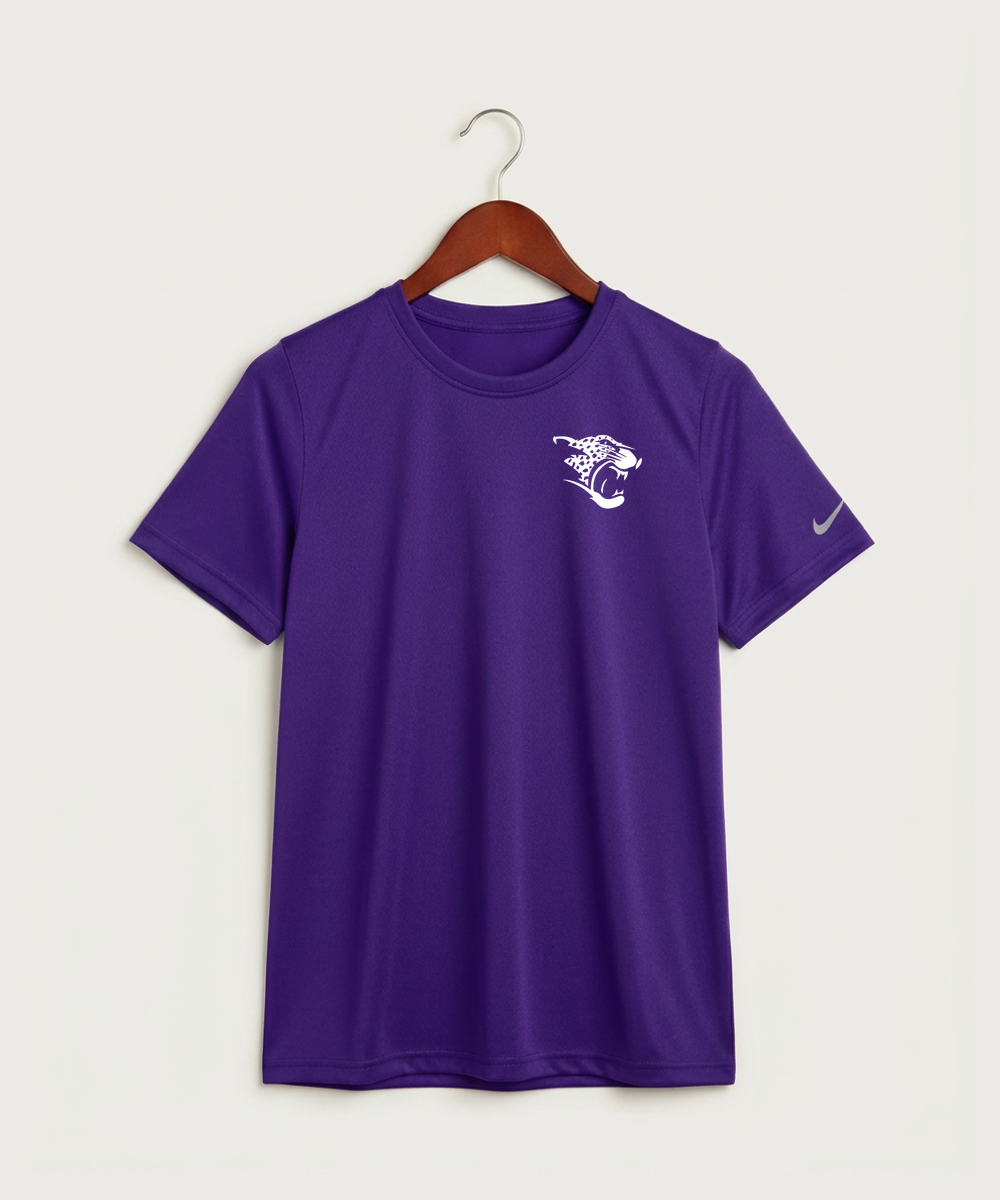 Granada-Huntley-East Chain/Truman Football (Boys) - Court Purple Nike Youth Swoosh Sleeve rLegend Tee NKDX8787