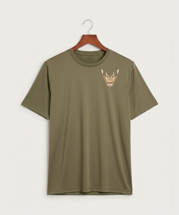 Ada Borup High School Football (Boys) - Coyote Brown Sport-Tek PosiCharge Competitor Tee. ST350