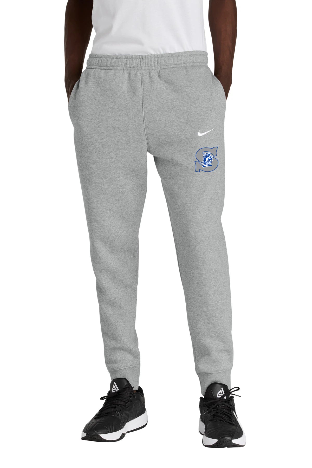 Green Bay Southwest High School Volleyball (Girls) - Dark Grey Heather Nike Club Fleece Jogger NKHM8045
