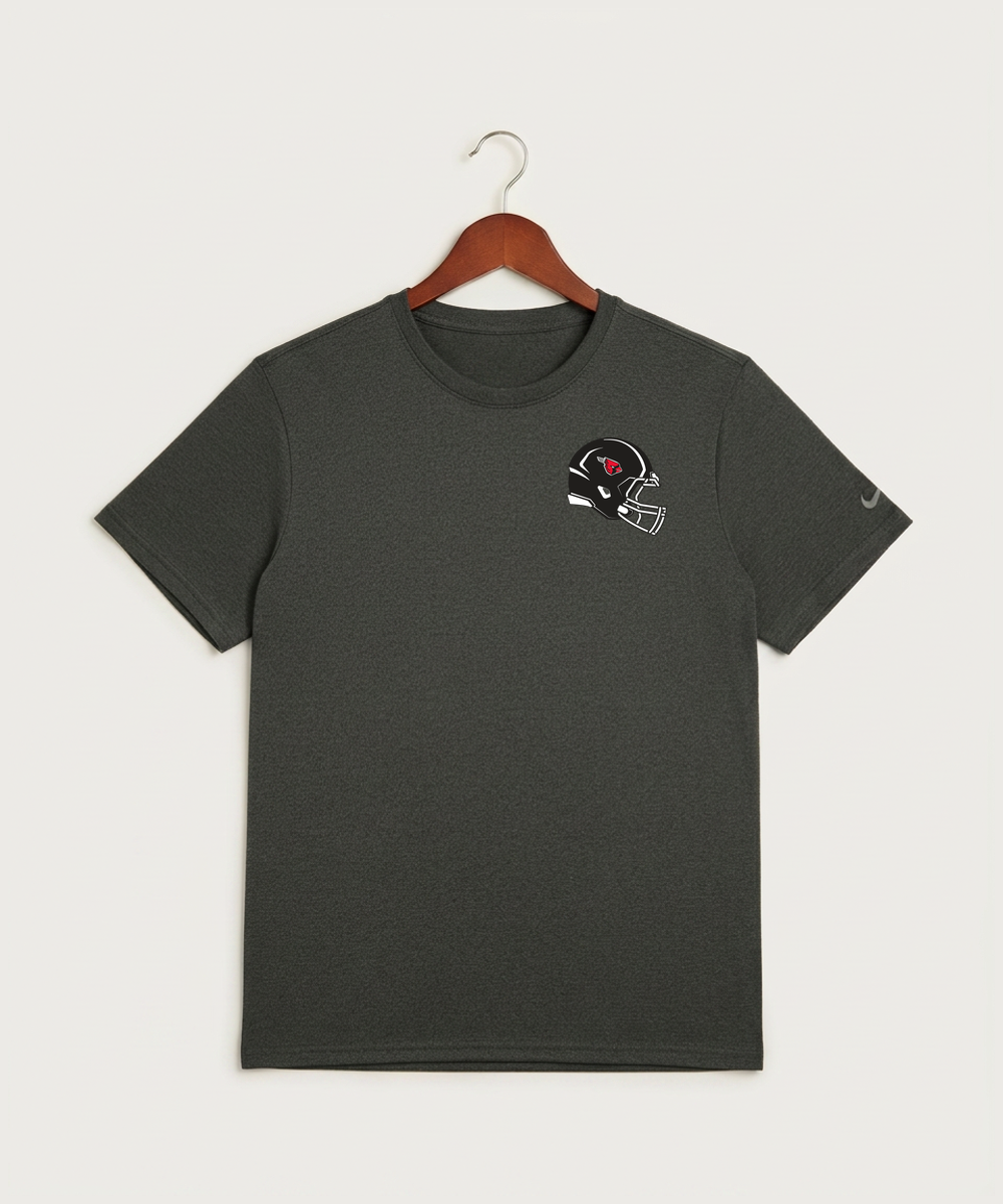 Forreston Football - Dark Smoke Heather Nike Swoosh Sleeve rLegend Tee NKDX8730