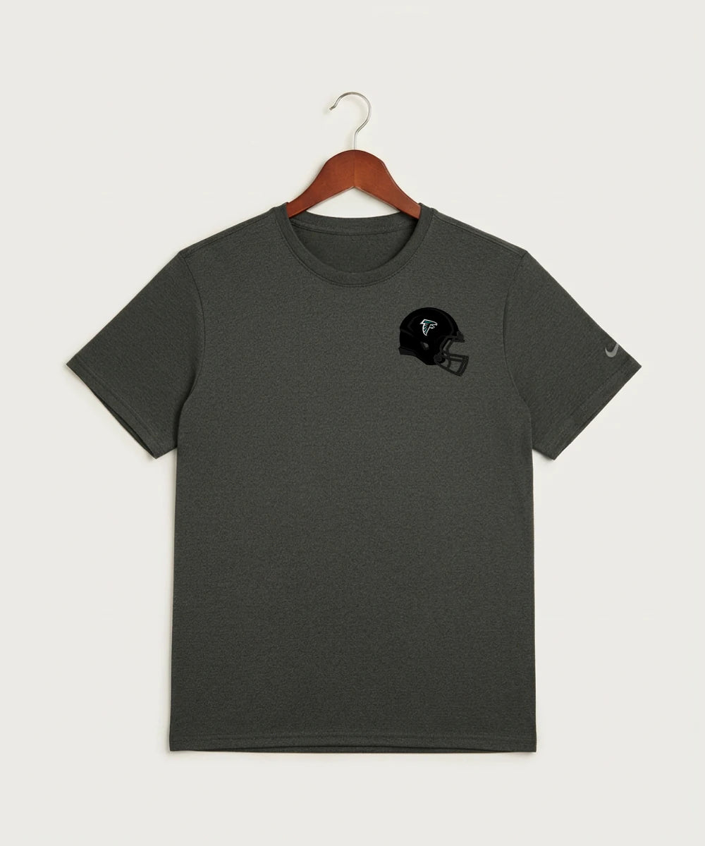 Fillmore Central High School Football (Boys) - Dark Smoke Heather Nike Swoosh Sleeve rLegend Tee NKDX8730