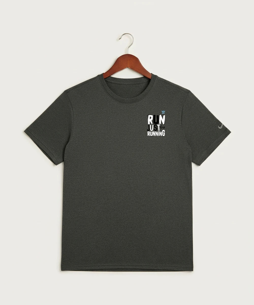 Minnesota Sting Athletics - Dark Smoke Heather Nike Swoosh Sleeve rLegend Tee NKDX8730