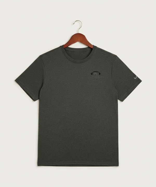 Red Rock Central High School Football (Boys) - Dark Smoke Heather Nike Swoosh Sleeve rLegend Tee NKDX8730