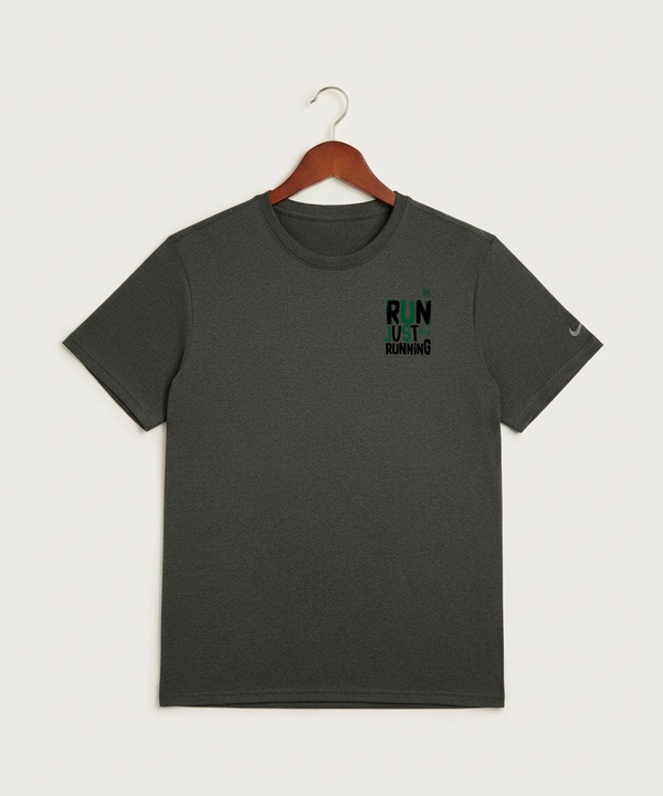 Sleepy Eye St. Mary's High School Athletics - Dark Smoke Heather Nike Swoosh Sleeve rLegend Tee NKDX8730