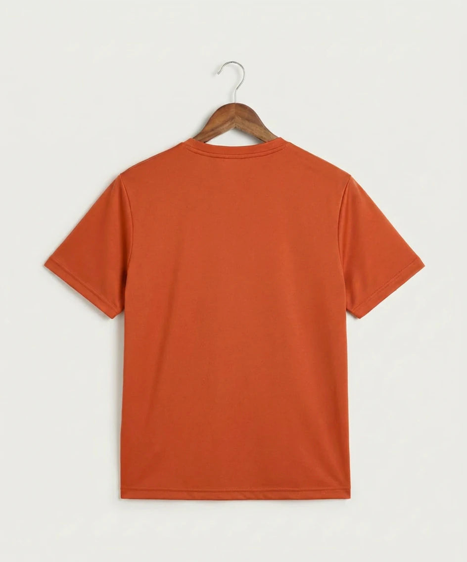 Park Rapids Area High School Football (Boys) - Deep Orange Sport-Tek PosiCharge Competitor Tee. ST350 (back)