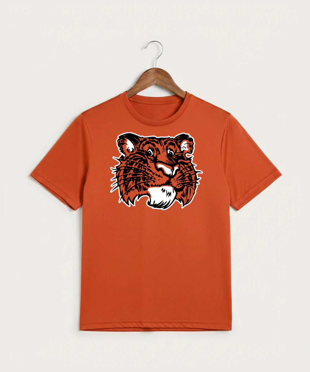 Browerville Public High School Athletics Coed - Deep Orange Sport-Tek PosiCharge Competitor Tee. ST350