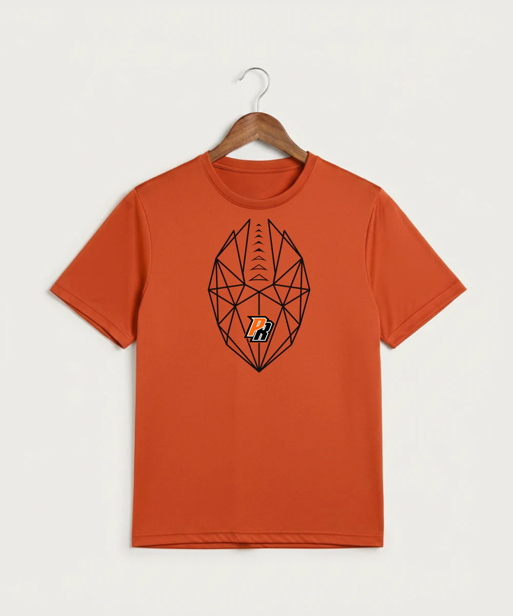 Park Rapids Area High School Football (Boys) - Deep Orange Sport-Tek PosiCharge Competitor Tee. ST350