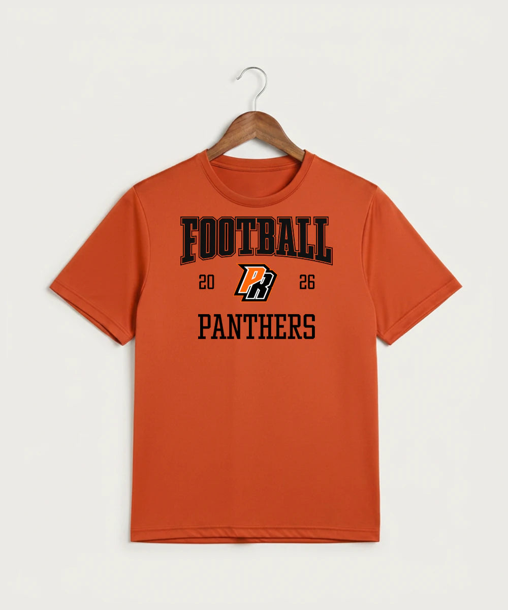 Park Rapids Area High School Football (Boys) - Deep Orange Sport-Tek PosiCharge Competitor Tee. ST350
