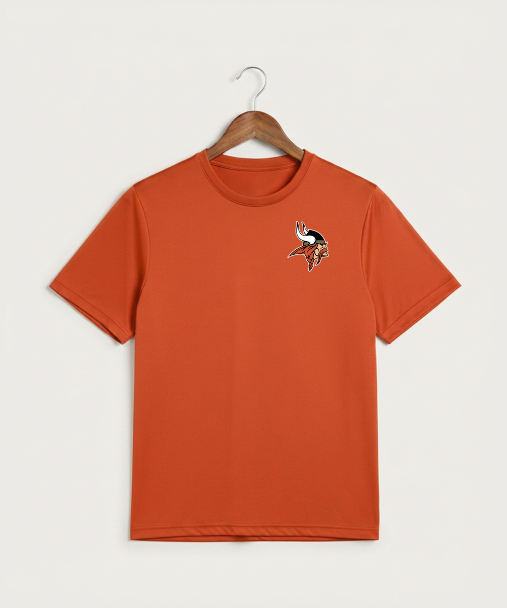 Littlefork Big Falls High School Football (Boys) - Deep Orange Sport-Tek PosiCharge Competitor Tee. ST350