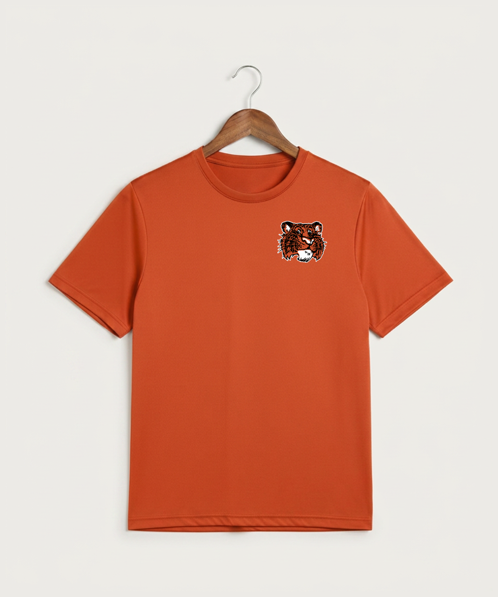 Browerville Public High School Athletics Coed - Deep Orange Sport-Tek PosiCharge Competitor Tee. ST350