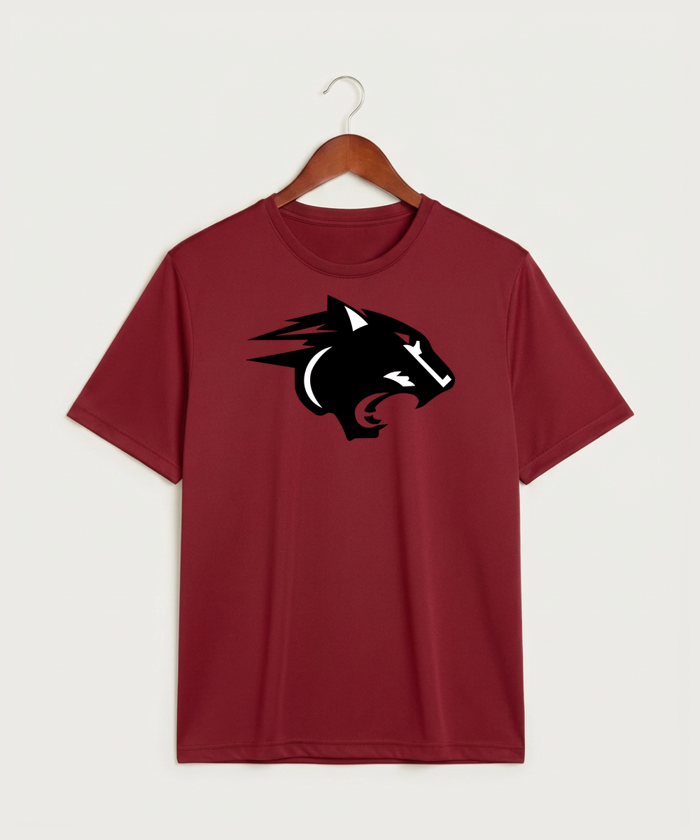 Nrheg Panthers High School Football (Boys) - Deep Red Sport-Tek PosiCharge Competitor Tee. ST350