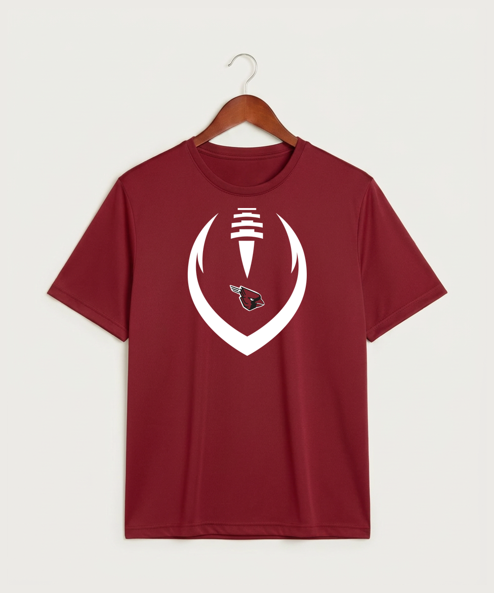Forreston Football - Deep Red Sport-Tek PosiCharge Competitor Tee. ST350