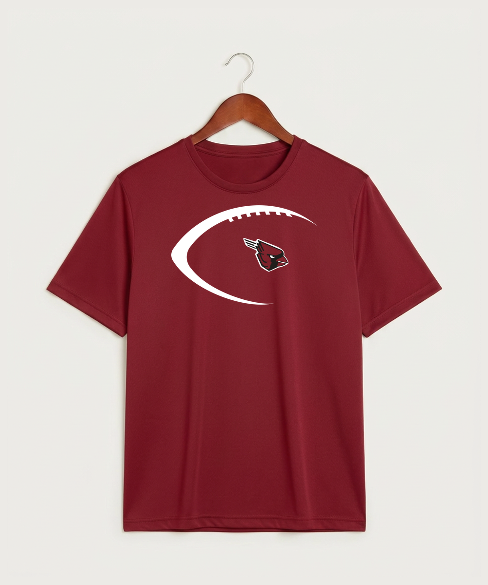 Forreston Football - Deep Red Sport-Tek PosiCharge Competitor Tee. ST350