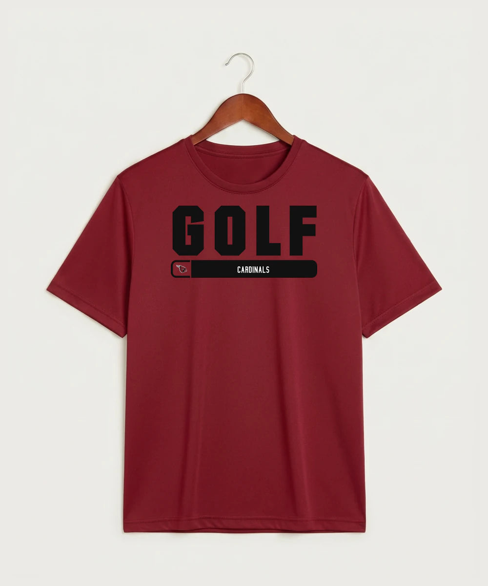 Forreston Golf - Deep Red Sport-Tek PosiCharge Competitor Tee. ST350