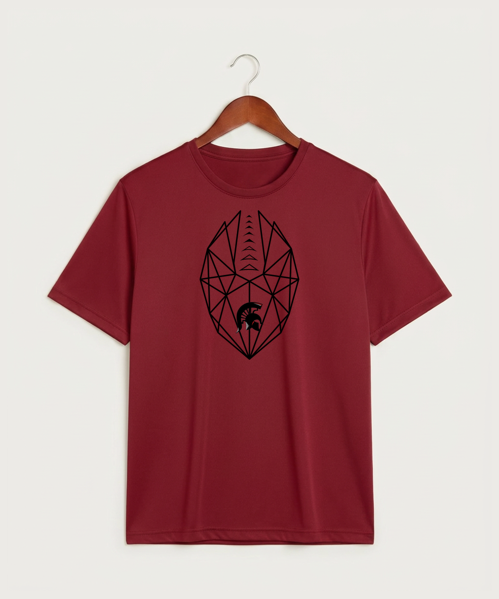 Bold High School Football (Boys) - Deep Red Sport-Tek PosiCharge Competitor Tee. ST350