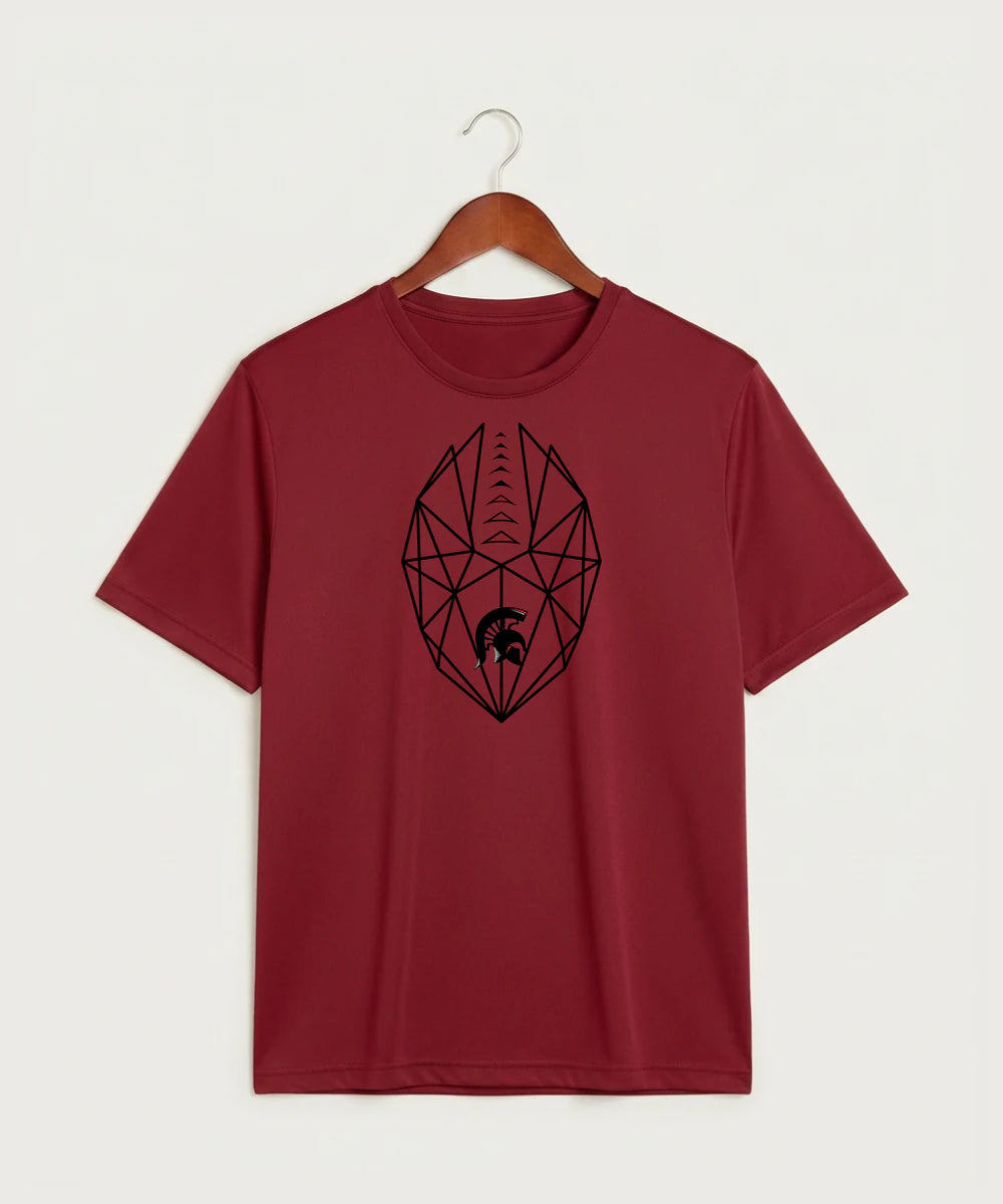 Bold High School Football (Boys) - Deep Red Sport-Tek PosiCharge Competitor Tee. ST350