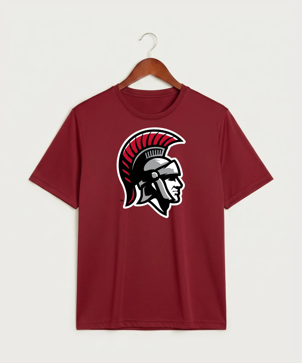 Worthington High School Football (Boys) - Deep Red Sport-Tek PosiCharge Competitor Tee. ST350