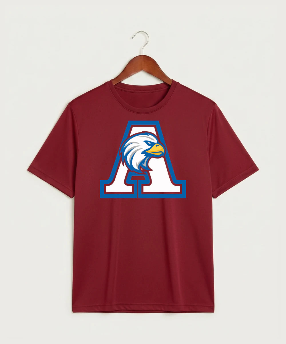 Apollo High School Football (Boys) - Deep Red Sport-Tek PosiCharge Competitor Tee. ST350