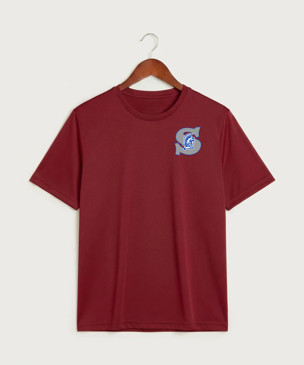 Green Bay Southwest High School Volleyball (Girls) - Deep Red Sport-Tek PosiCharge Competitor Tee. ST350