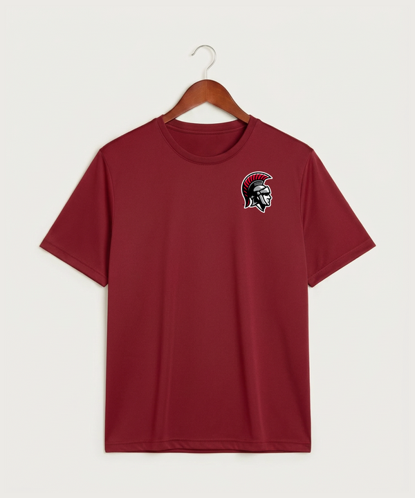 Worthington High School Football (Boys) - Deep Red Sport-Tek PosiCharge Competitor Tee. ST350