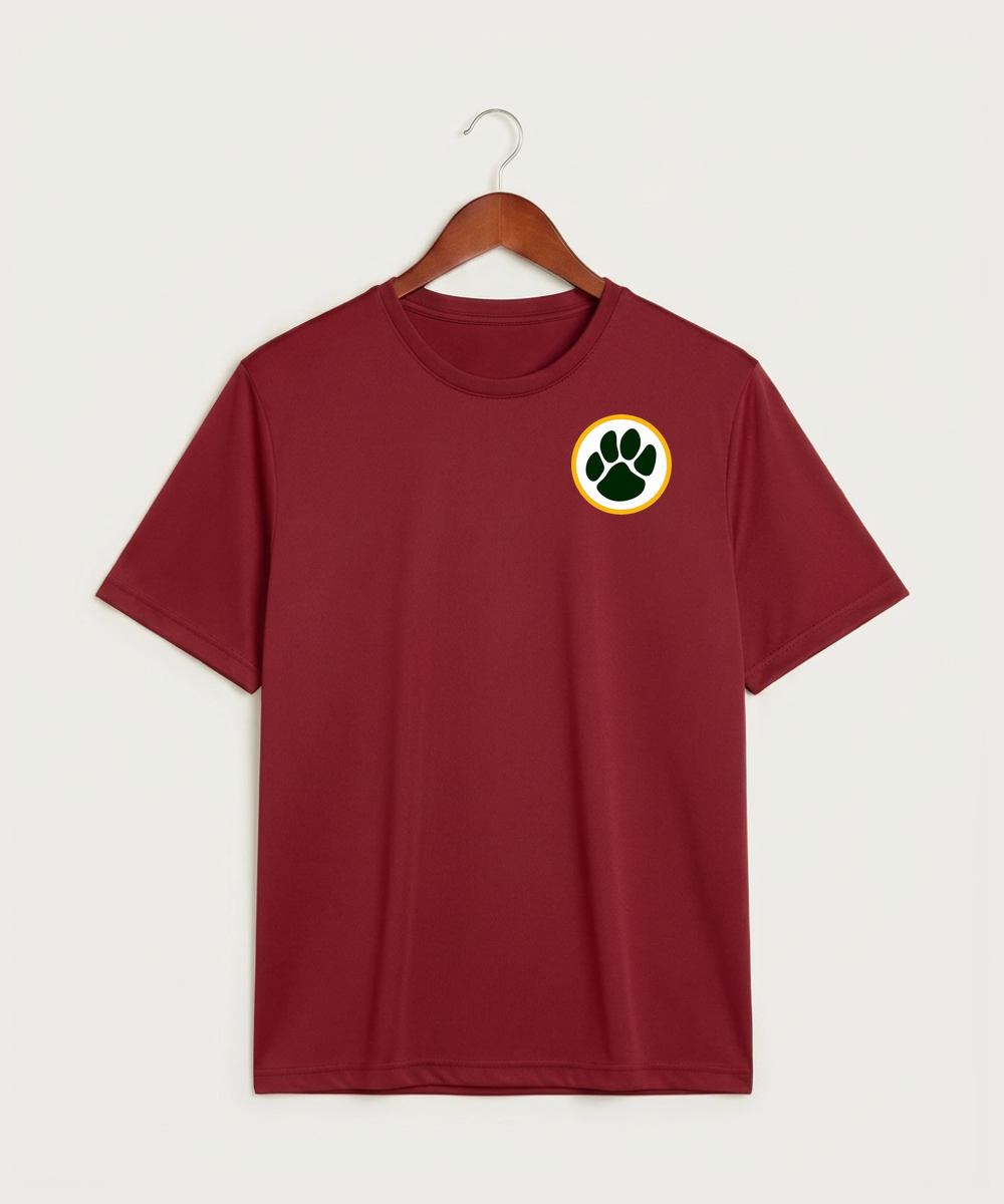 Ashwaubenon High School Football (Boys) - Deep Red Sport-Tek PosiCharge Competitor Tee. ST350