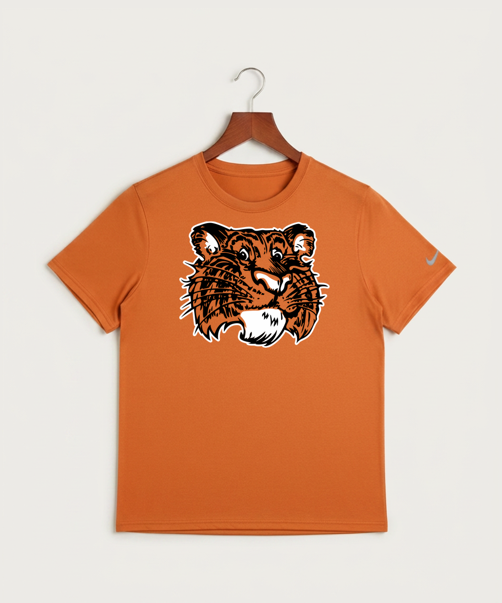 Browerville Public High School Athletics Coed - Desert Orange Nike Swoosh Sleeve rLegend Tee NKDX8730