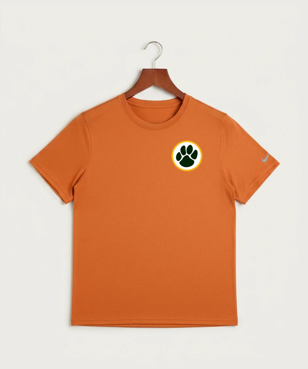 Ashwaubenon High School Football (Boys) - Desert Orange Nike Swoosh Sleeve rLegend Tee NKDX8730