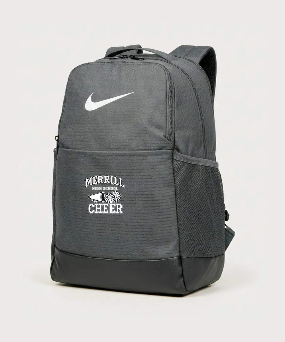 Merrill Dance and Cheer - Flint Grey Nike Brasilia Medium Backpack NKDH7709
