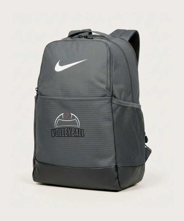 Cannon Falls High School Volleyball (Girls) - Flint Grey Nike Brasilia Medium Backpack NKDH7709