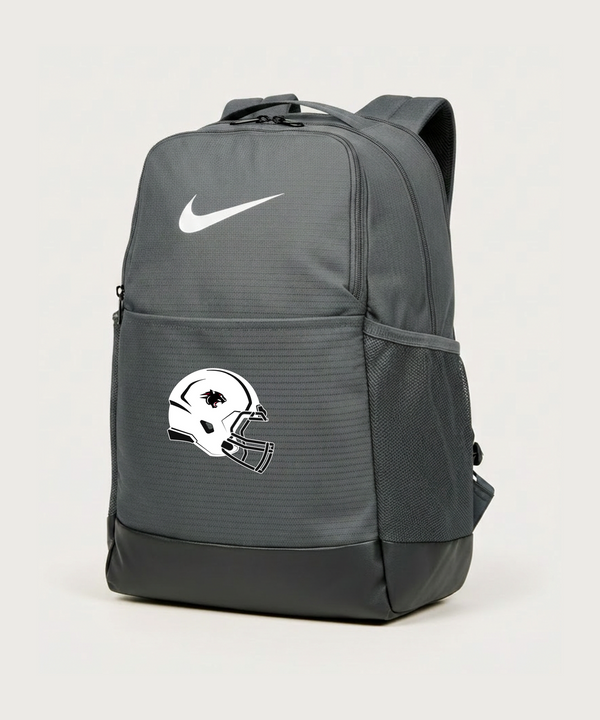 Nrheg Panthers High School Football (Boys) - Flint Grey Nike Brasilia Medium Backpack NKDH7709
