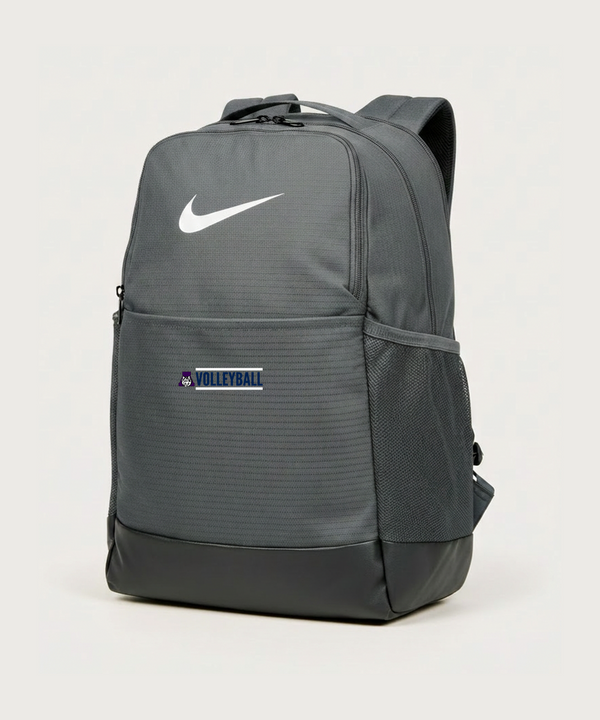 Albany High School Volleyball (Girls) - Flint Grey Nike Brasilia Medium Backpack NKDH7709