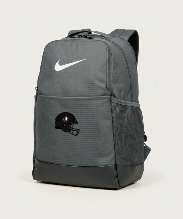 Buffalo High School Football (Boys) - Flint Grey Nike Brasilia Medium Backpack NKDH7709