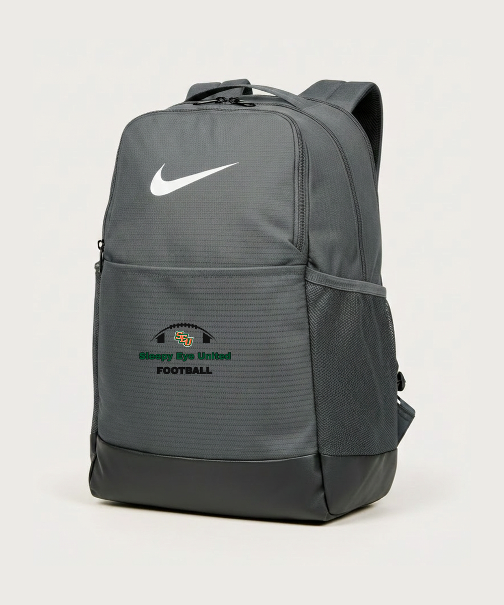 Sleepy Eye United Football (Boys) - Flint Grey Nike Brasilia Medium Backpack NKDH7709