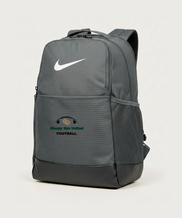 Sleepy Eye United Football (Boys) - Flint Grey Nike Brasilia Medium Backpack NKDH7709