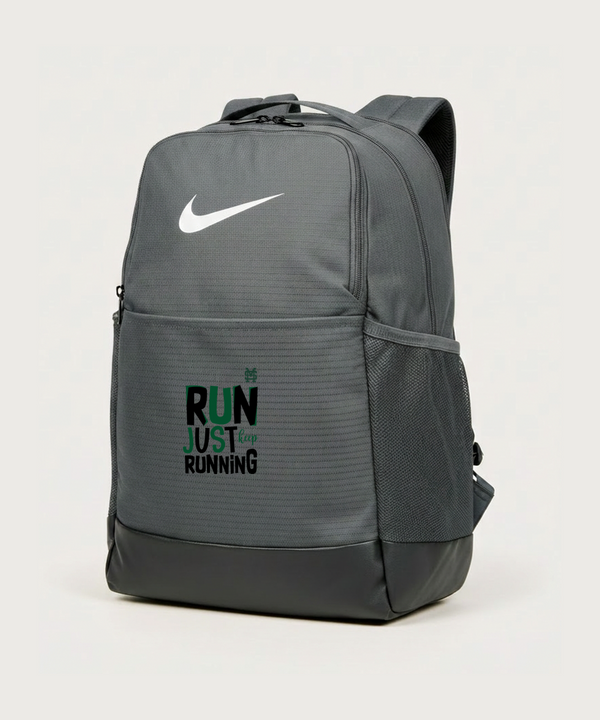 Sleepy Eye St. Mary's High School Athletics - Flint Grey Nike Brasilia Medium Backpack NKDH7709