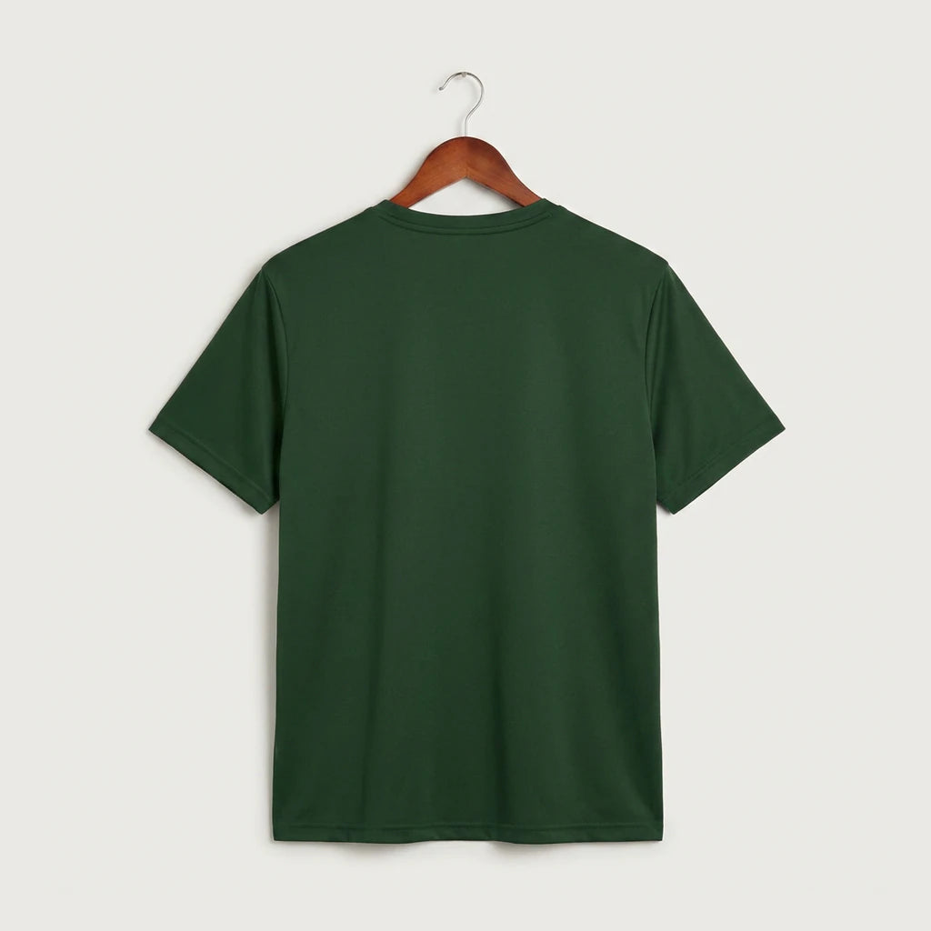 Roseau High School Football (Boys) - Forest Green Sport-Tek PosiCharge Competitor Tee. ST350 (back)