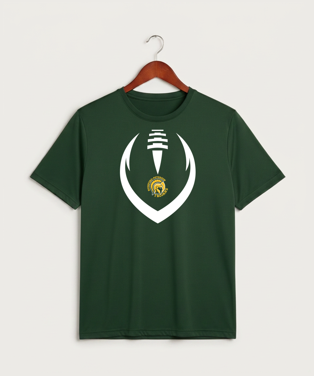 Rushford Peterson High School Football (Boys) - Forest Green Sport-Tek PosiCharge Competitor Tee. ST350
