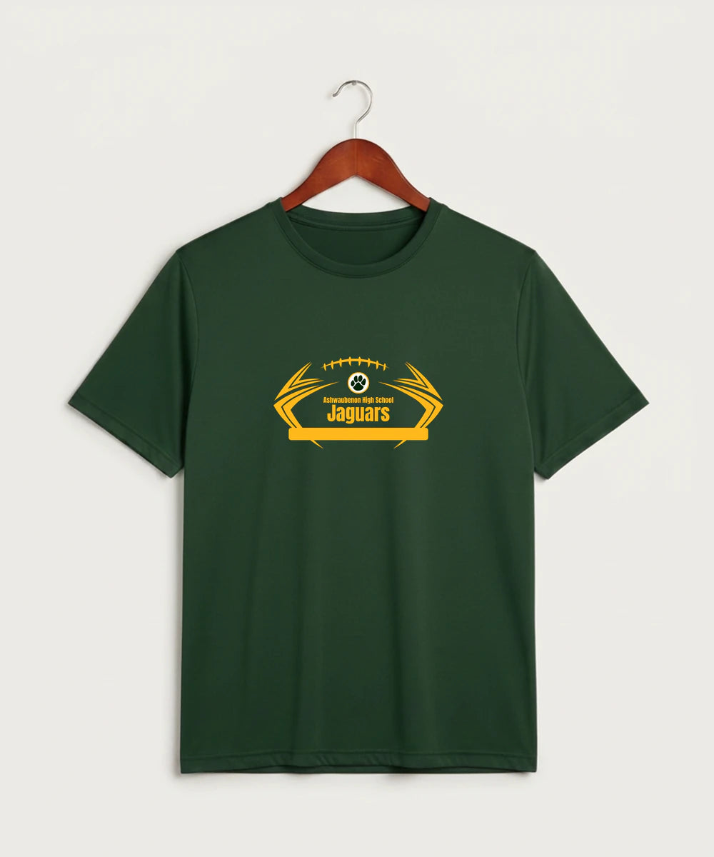 Ashwaubenon High School Football (Boys) - Forest Green Sport-Tek PosiCharge Competitor Tee. ST350