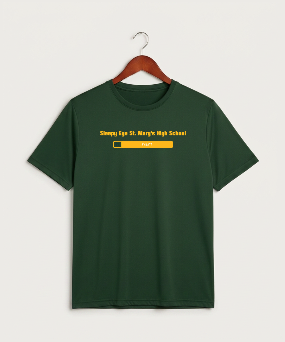 Sleepy Eye St. Mary's High School Athletics - Forest Green Sport-Tek PosiCharge Competitor Tee. ST350