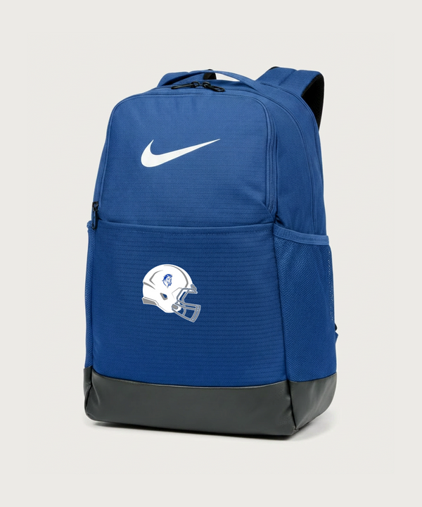 Mora High School Football (Boys) - Game Royal Nike Brasilia Medium Backpack NKDH7709