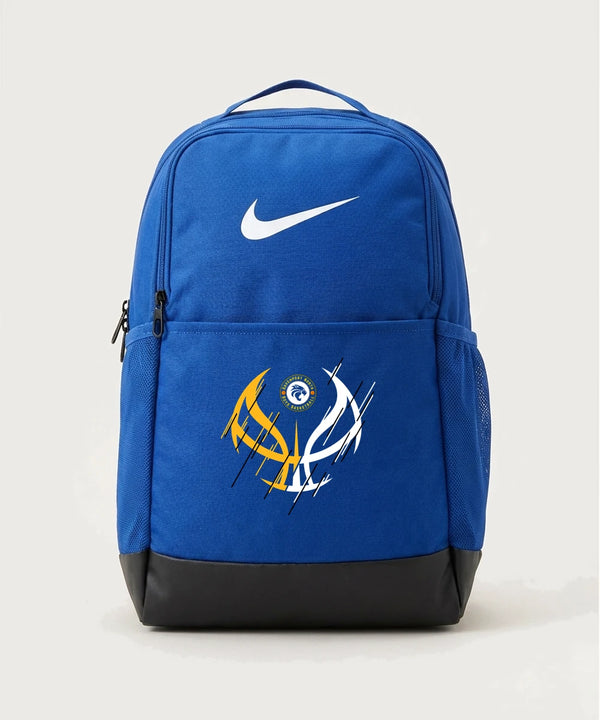 Davenport North High School Basketball Team Store - Game Royal Nike Brasilia Medium Backpack NKDH7709