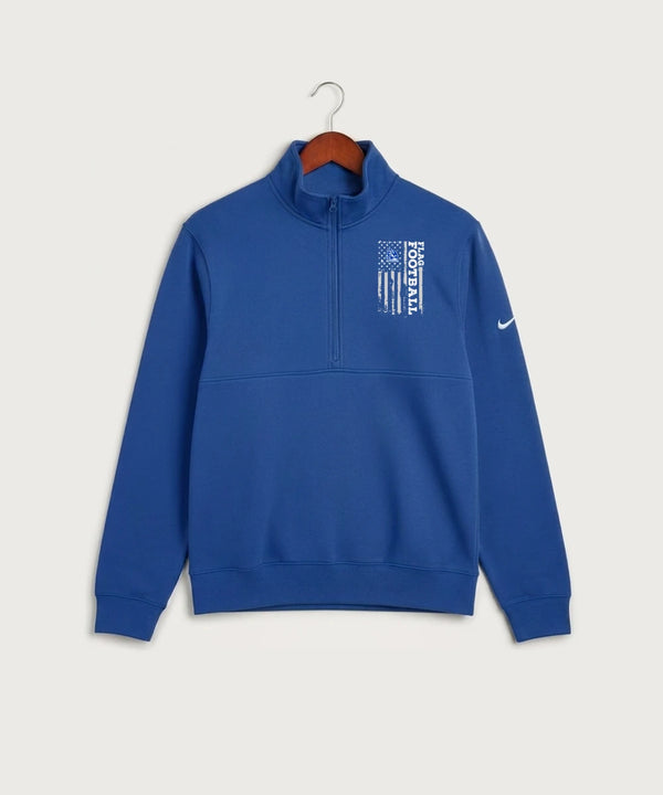 Codex Team Store Proof Reference - Game Royal Nike Club Fleece Sleeve Swoosh 1/2-Zip NKDX6718