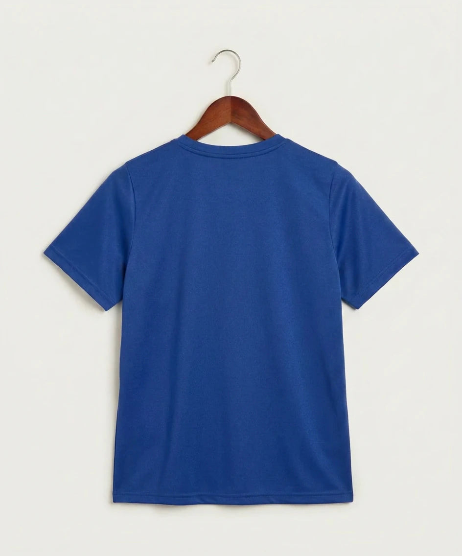 Leading Edge Team Store - Game Royal Nike Youth Swoosh Sleeve rLegend Tee NKDX8787 (back)