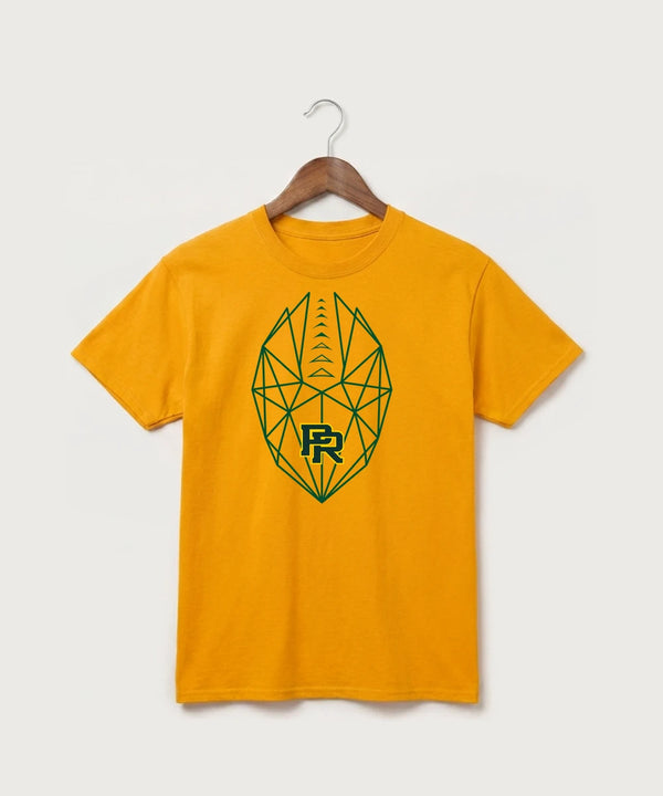 Proctor High School Football (Boys) - Gold Port & Co Core Cotton Tee. PC54