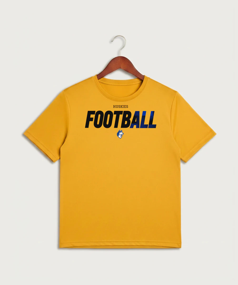 Bigfork Senior High School Football (Boys) - Gold Sport-Tek PosiCharge Competitor Tee. ST350
