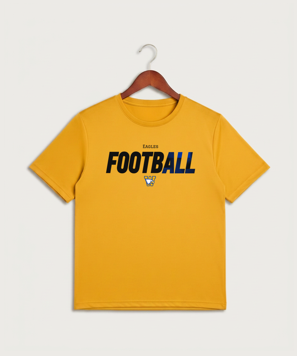 Windom Area High School Football (Boys) - Gold Sport-Tek PosiCharge Competitor Tee. ST350