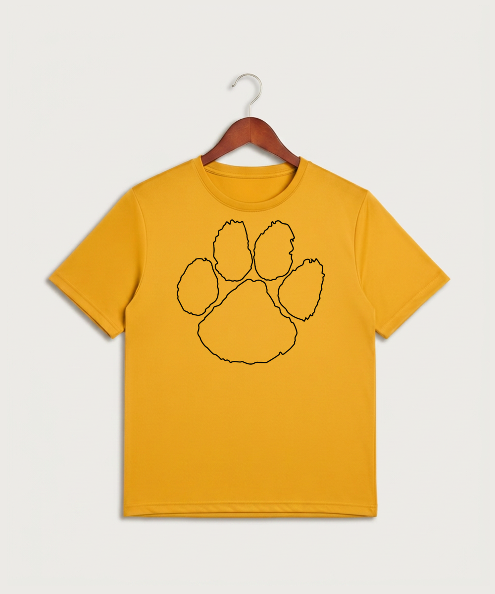 Plainview Elgin Millville H S Football (Boys) - Gold Sport-Tek PosiCharge Competitor Tee. ST350
