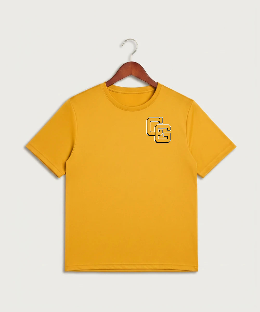 Clearbrook Gonvick High School Football (Boys) - Gold Sport-Tek PosiCharge Competitor Tee. ST350