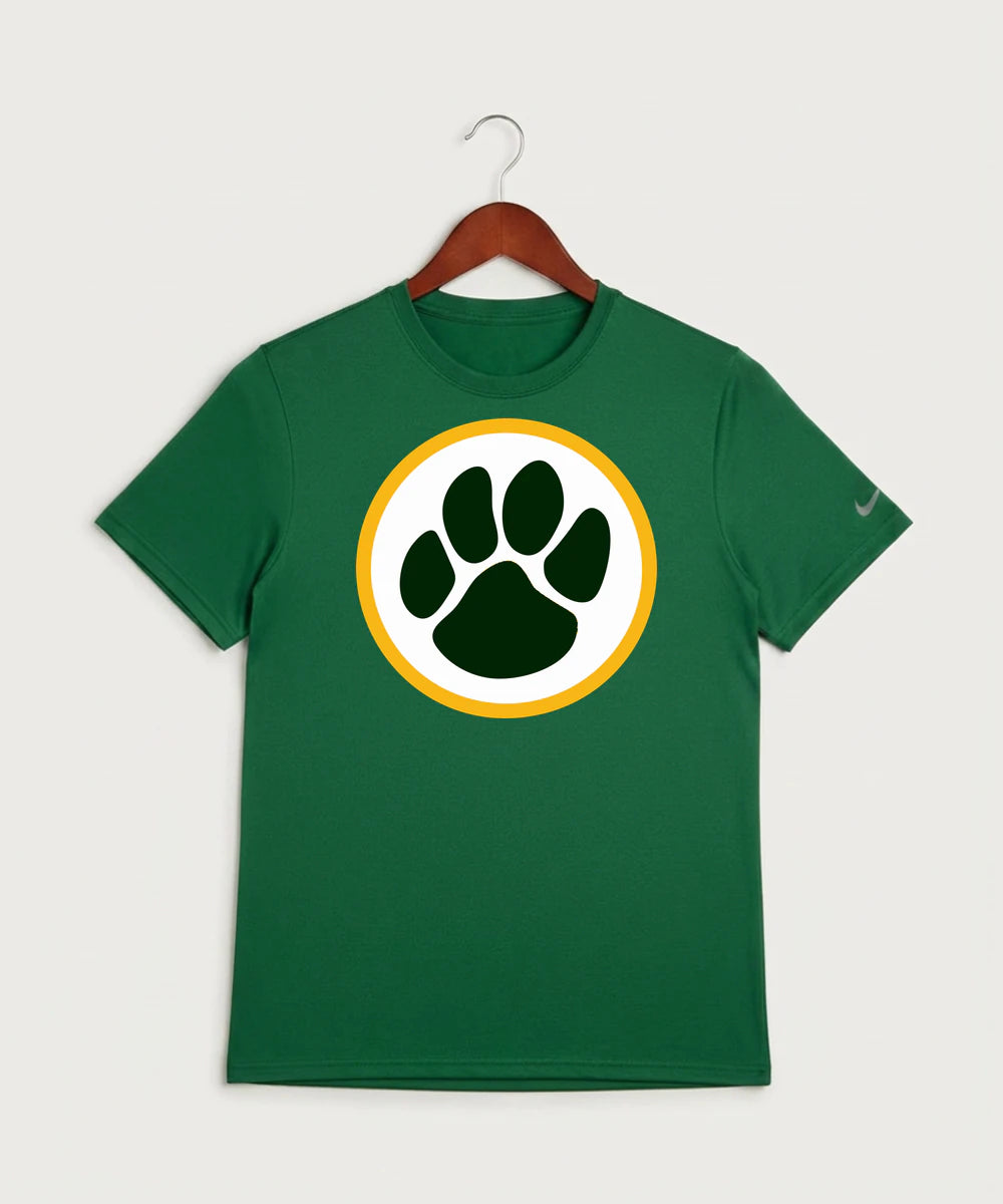 Ashwaubenon High School Football (Boys) - Gorge Green Nike Swoosh Sleeve rLegend Tee NKDX8730